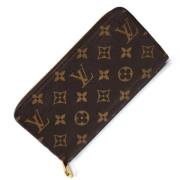 Pre-owned Leather wallets Louis Vuitton Vintage , Brown , Dames