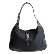 Pre-owned Canvas gucci-bags Gucci Vintage , Black , Dames