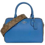 Pre-owned Plastic handbags Coach Pre-owned , Blue , Dames