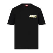 T-shirt `T-Adjust-K12` Diesel , Black , Heren