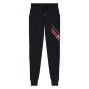 Logo Patch Joggingbroek Moncler , Blue , Heren