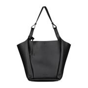 Trapezform Shopper Tas Tod's , Black , Dames