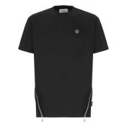 Zwarte T-shirts en Polos met Logo Philipp Plein , Black , Heren