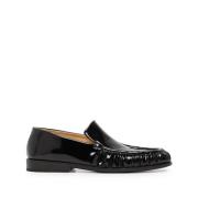 Zwarte Platte Schoenen Elegante Stijl Marsell , Black , Dames