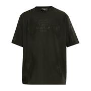 Katoenen t-shirt Dsquared2 , Black , Heren