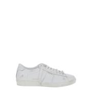 Glanzend Leren Sneakers Wit Golden Goose , White , Heren