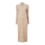 Elegante Kabeltrui Jurk Proenza Schouler , Beige , Dames