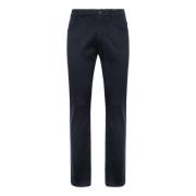 Stretch Katoenen/Tencel Jeans Boggi Milano , Blue , Heren