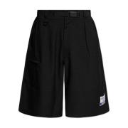 Shorts met logo Y-3 , Black , Heren