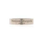 Logo ring Maison Margiela , Gray , Heren