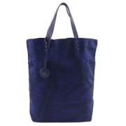 Pre-owned Fabric totes Bottega Veneta Vintage , Blue , Dames