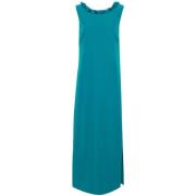 Turquoise Paillet Halternek Jurk P.a.r.o.s.h. , Blue , Dames