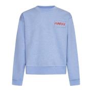 Blauwe Sweaters voor Mannen en Vrouwen Marni , Blue , Heren