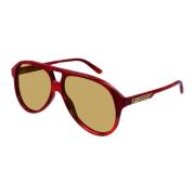 Sunglasses Gucci , Red , Unisex