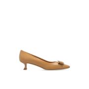 Hakken Zelma door Salvatore Ferragamo , Beige , Dames