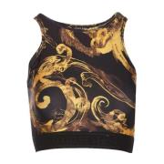 Stijlvolle Top voor Modeliefhebbers Versace Jeans Couture , Multicolor...