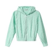 Groene Zip Hoodie Set voor Vrouwen Hinnominate , Green , Dames