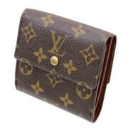 Pre-owned Leather wallets Louis Vuitton Vintage , Brown , Dames