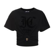 Stijlvolle T-shirts en Polos Just Cavalli , Black , Dames