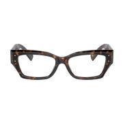 Rechthoekige acetaatbrillen Dg3387 model Dolce & Gabbana , Brown , Dam...