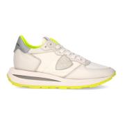 Witte Gele Tropez Haute Hardloopschoenen Philippe Model , White , Dame...