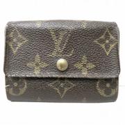 Pre-owned Canvas wallets Louis Vuitton Vintage , Brown , Dames