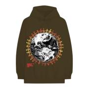 Beperkte Oplage Bruine Hoodie Wereldwijd Travis Scott , Brown , Heren