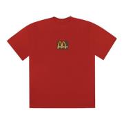 Beperkte Editie Sesame Inv Iii T-shirt Rood Travis Scott , Red , Heren