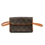 Pre-owned Canvas crossbody-bags Louis Vuitton Vintage , Brown , Dames