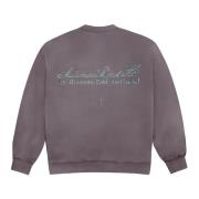 Beperkte oplage Logo Crewneck Paars Travis Scott , Purple , Heren