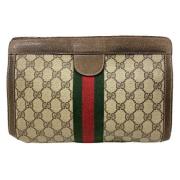 Pre-owned Fabric gucci-bags Gucci Vintage , Beige , Dames