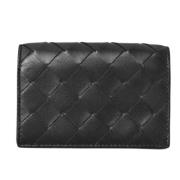 Pre-owned Leather wallets Bottega Veneta Vintage , Black , Dames