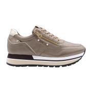 Jafar Stijlvolle Sneakerschoenen Nerogiardini , Brown , Dames