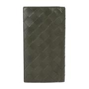 Pre-owned Leather wallets Bottega Veneta Vintage , Black , Dames