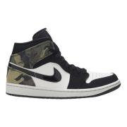 Limited Edition Camo Air Jordan 1 Nike , Multicolor , Heren