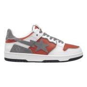 Beperkte Editie SK8 Sta Sneakers Wit Rood Nike , Multicolor , Heren