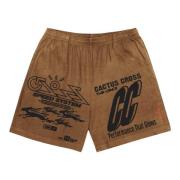 Beperkte oplage Bruine Shorts 92Cc Travis Scott , Brown , Heren