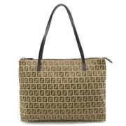 Pre-owned Fabric fendi-bags Fendi Vintage , Brown , Dames