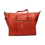 Pre-owned Canvas shoulder-bags Louis Vuitton Vintage , Red , Dames