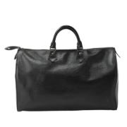 Pre-owned Leather louis-vuitton-bags Louis Vuitton Vintage , Black , D...