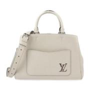 Pre-owned Fabric louis-vuitton-bags Louis Vuitton Vintage , White , Da...