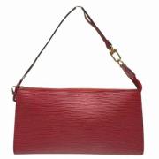 Pre-owned Fabric louis-vuitton-bags Louis Vuitton Vintage , Red , Dame...