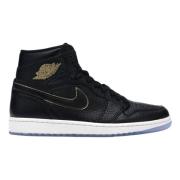 Retro High City of Flight Sneaker Nike , Black , Heren