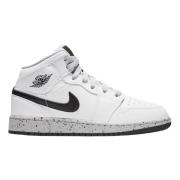 Wit Cement Limited Edition Air Jordan 1 Nike , White , Dames