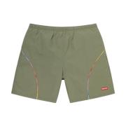 Gradient Piping Water Shorts Limited Edition Supreme , Green , Heren