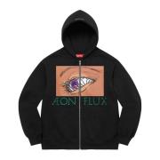 Beperkte oplage Aeon Flux hoodie zwart Supreme , Black , Dames