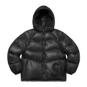 Zwarte Hooded Donsjas Beperkte Oplage Supreme , Black , Heren