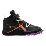 Beperkte Editie Off-White Zwarte Sneakers Nike , Black , Heren