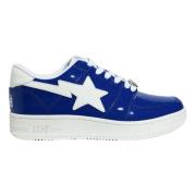 Beperkte Oplage Blauwe Bape Sta Sneakers Nike , Blue , Heren