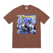 Bruine Grafische Katoenen Tee Limited Edition Supreme , Brown , Heren